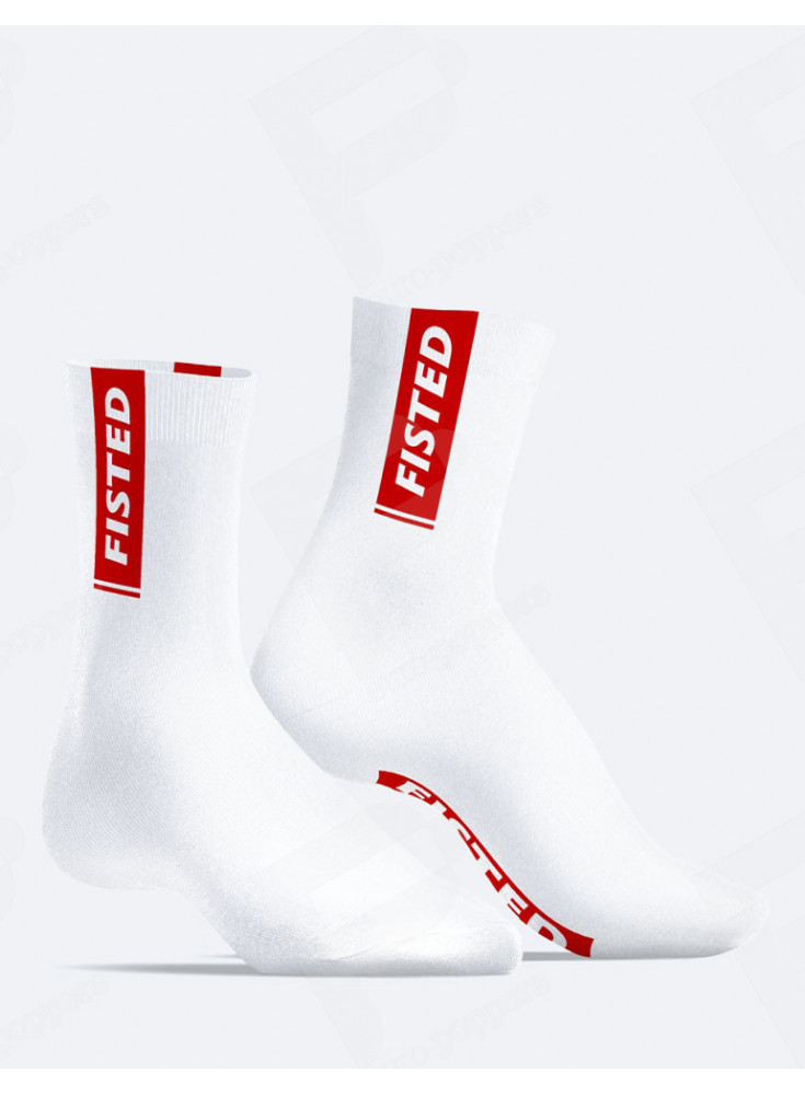 SneakXX Stripe Fisted Witte Sokken SneakXX Stripe Fisted Witte Sokken