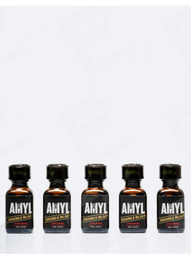 Amyl Double Black 24 ml x5