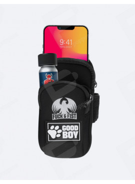 Darklands Fuck Bag TAG Good Boy ruimte voor accessoires en smartphone