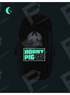 Darklands Fuck Bag TAG Horny Pig Licht in het donker
