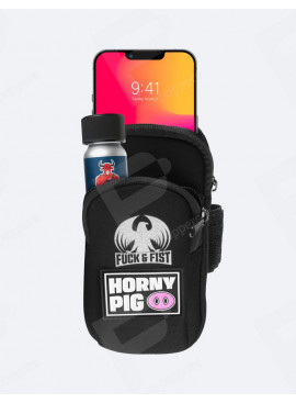 Darklands Fuck Bag TAG Horny Pig ruimte voor accessoires en smartphone