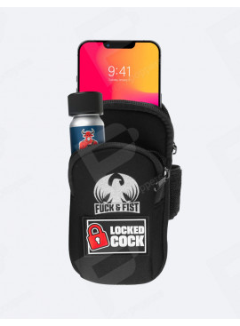 Darklands Fuck Bag TAG Locked Cock ruimte voor accessoires en smartphone