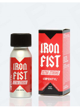 Verpakking Iron Fist Ultra Strong Poppers 24 ml