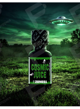 Poppers Cosmic Juice Zone 51 - Isoamyl 24 ml in de ruimte