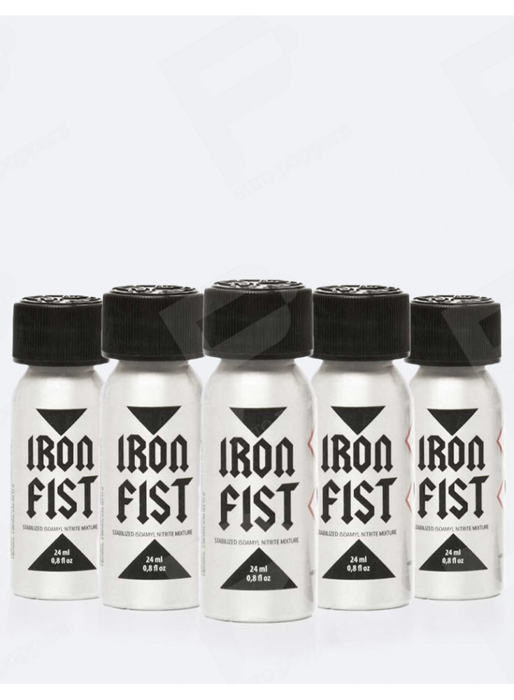 5-pack Iron Fist Amyl Poppers 24 ml