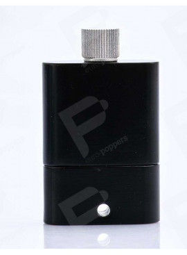 Poppers Dubbel Inhaler in staal details