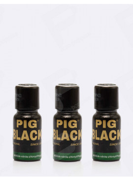 Pig Black Pack 15 ml x3