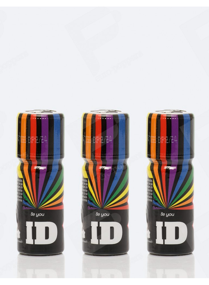 Poppers ID 10 ml pack met 3 poppers