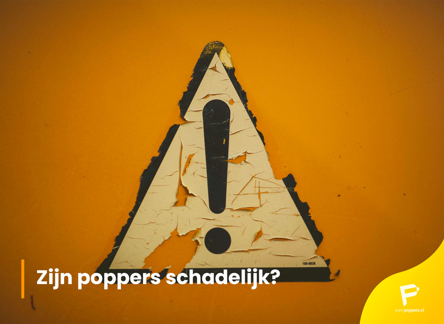 poppers schadelijk