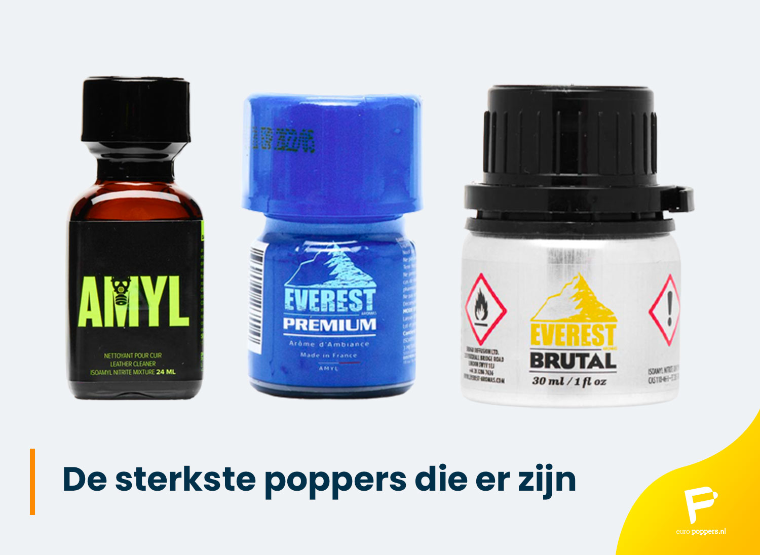 Lees meer over het artikel De sterkste poppers die er zijn