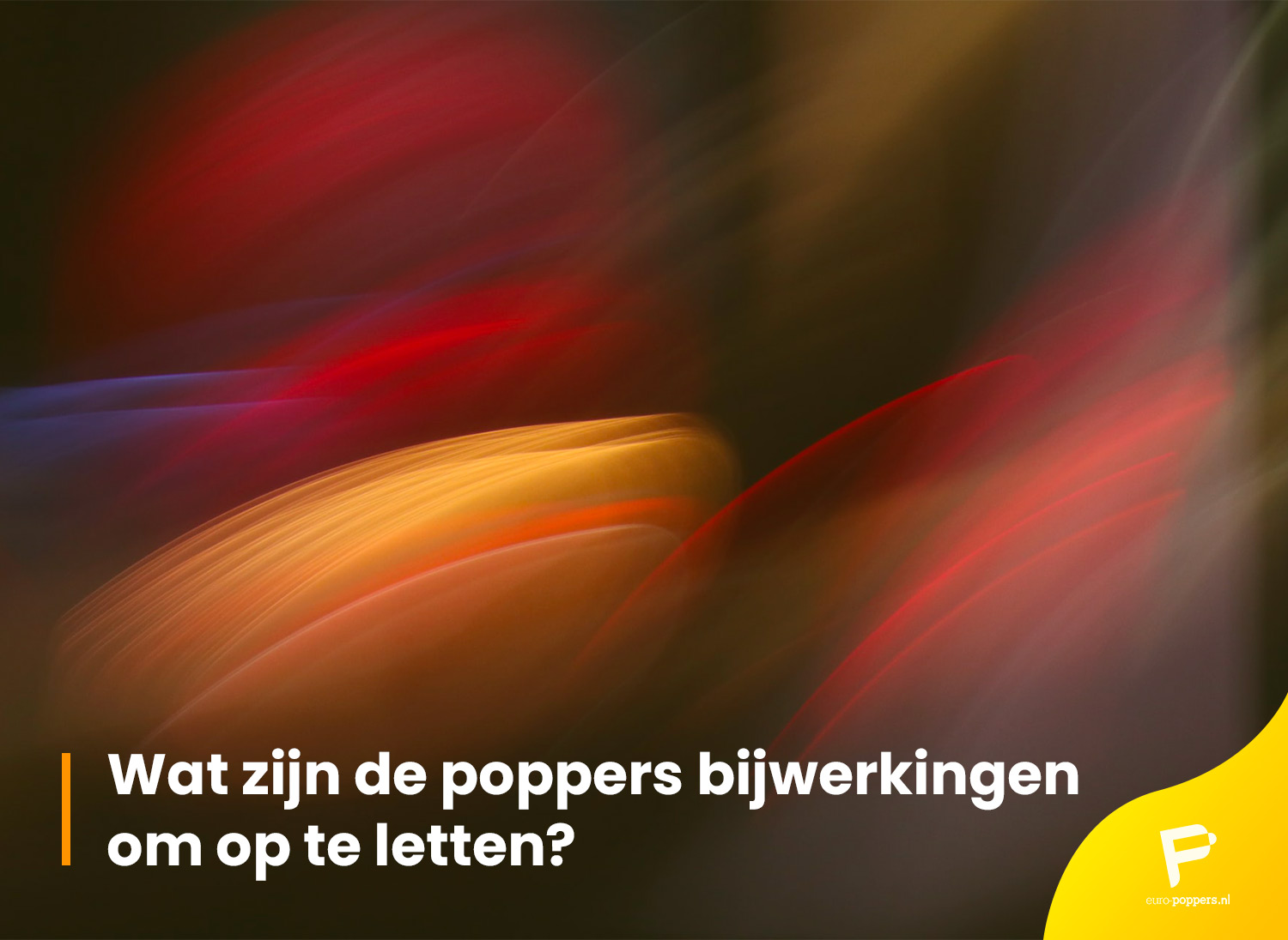 poppers bijwerkingen