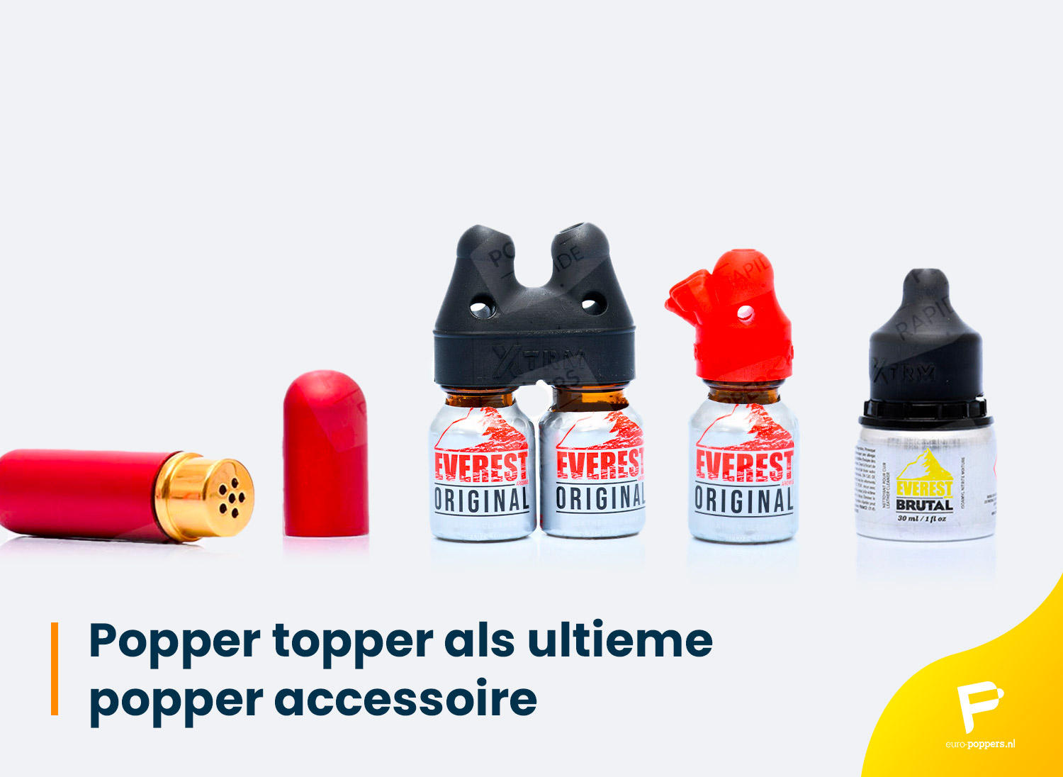 Je bekijkt nu Popper topper als ultieme popper accessoire