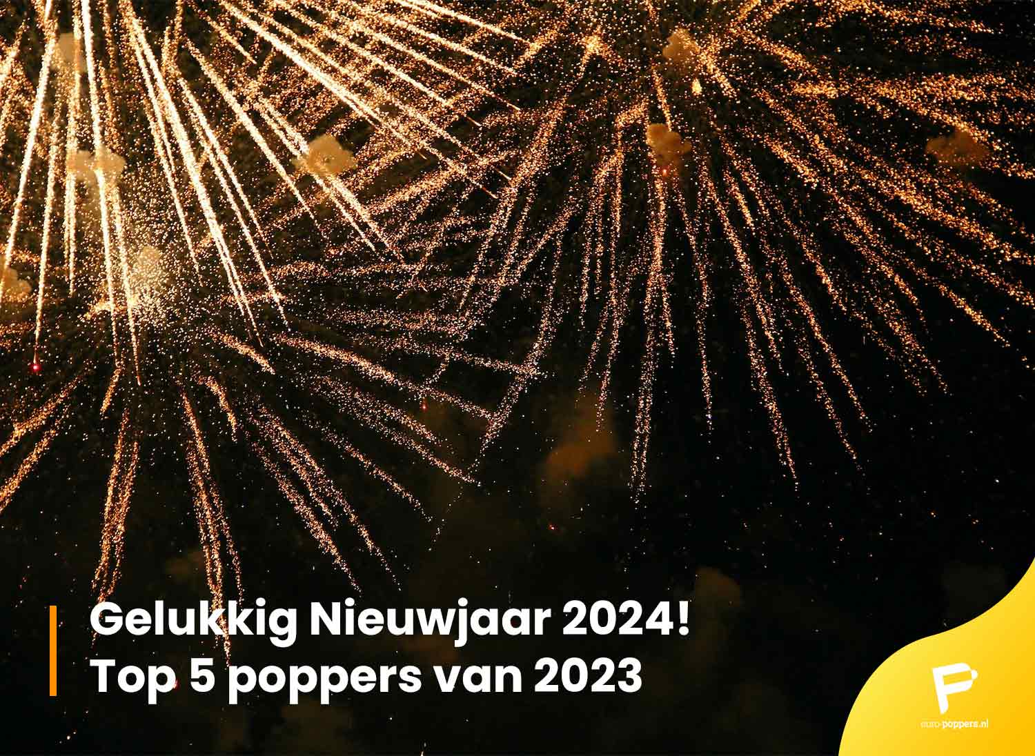 Lees meer over het artikel Gelukkig Nieuwjaar 2024! Top 5 poppers van 2023