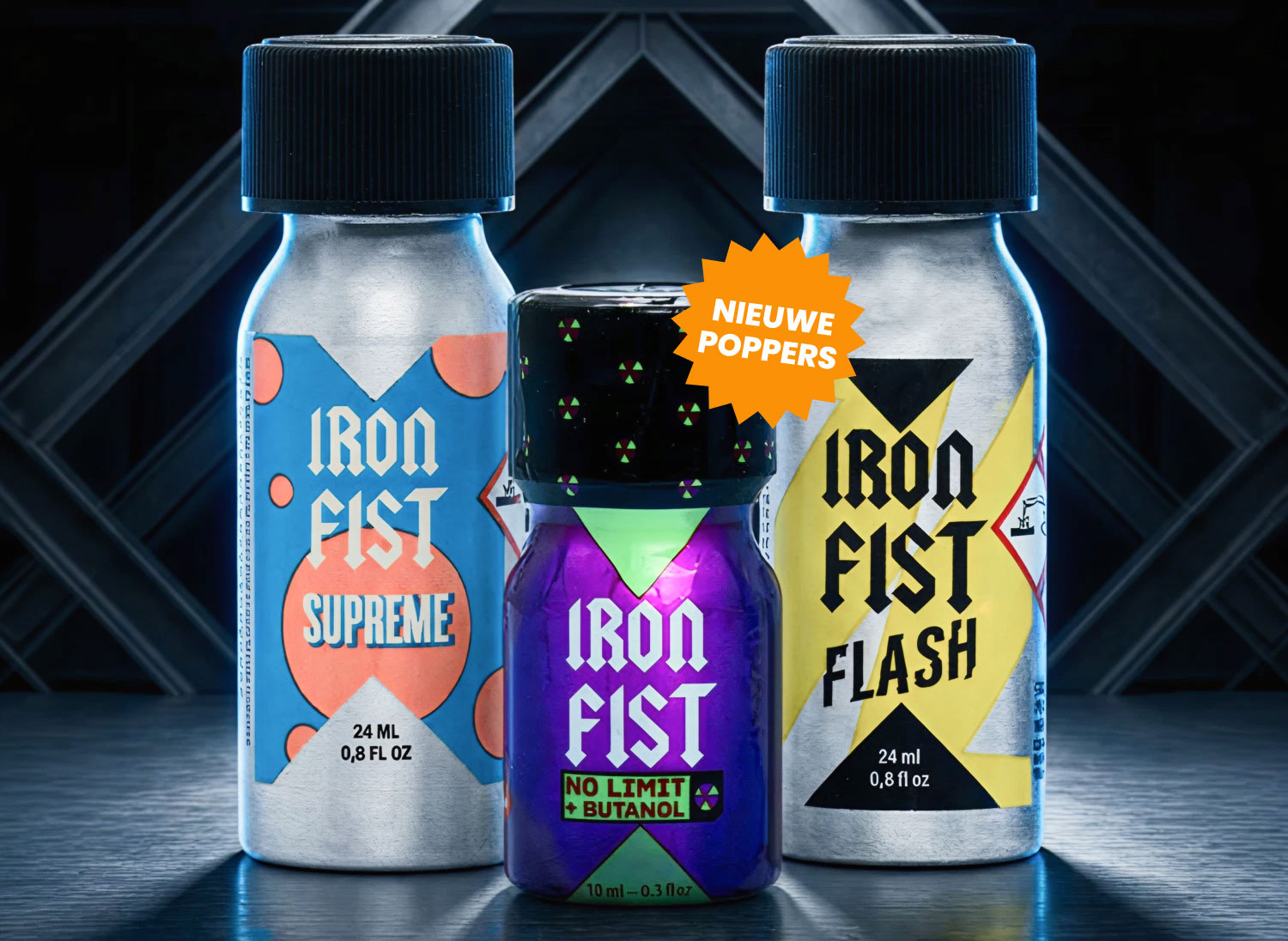 iron fist nieuwe poppers